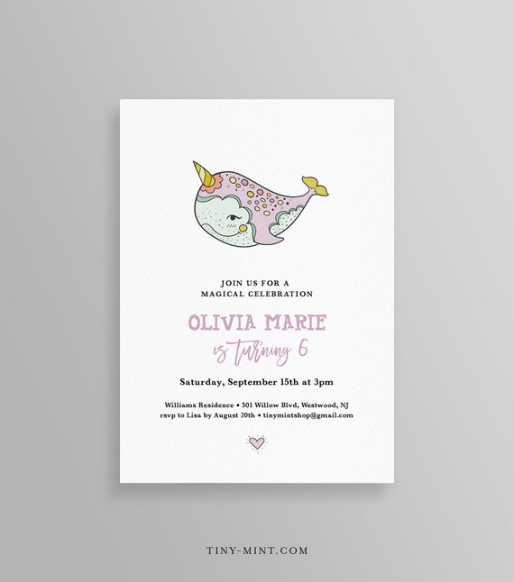 Narwhal Birthday Invitation Template, Unicorn Whale Occasion, Printable Narwhal Invite, Editable Words and phrases, Quick Obtain, Templett, Do it yourself #086BD photograph relating to Whale Template Printable referred to as Narwhal Birthday Invitation Template, Unicorn Whale Social gathering, Printable Narwhal Invite, Editable Phrases, Fast Obtain, Templett, Do it yourself #086BD