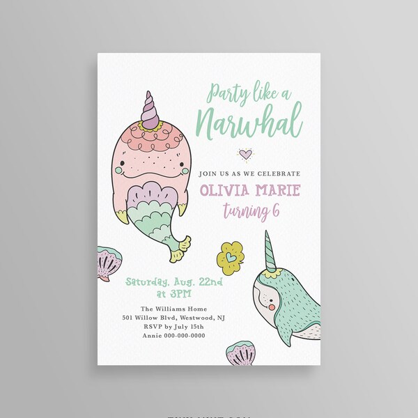 Narwhal - Etsy