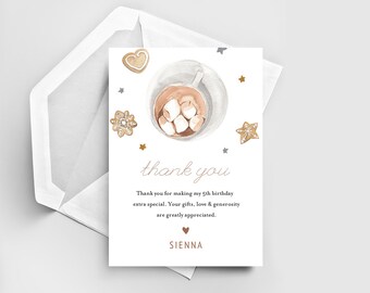 Chocolate Thank You Printable - Etsy
