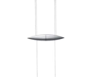 Modernist Tobias Grau Tai Lang 70 Polished Aluminum Adjustable Pendant Lamp, Free Shipping to the Contiguous US