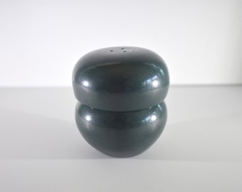 Russel Wright Iroquoi Stacking Salt and Pepper Shakers Parsley Green, Mid Century Modern