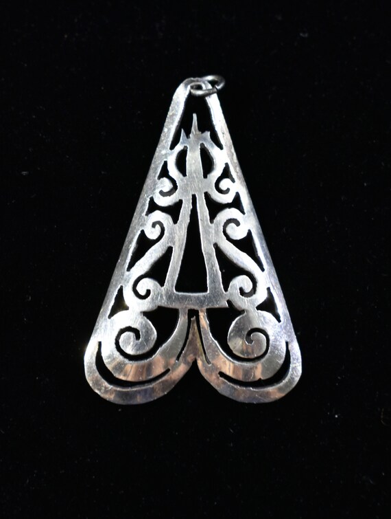 Vintage Signed Mexican Espinosa Sterling Silver Sc