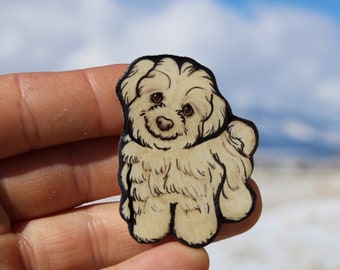 Maltipoo Fridge magnet Gifts for dog owners various designs available