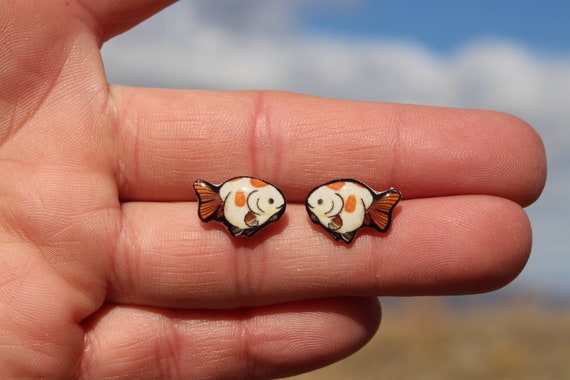 Valentine's Day Gifts for Woman Small Fish Earrings Female Design
