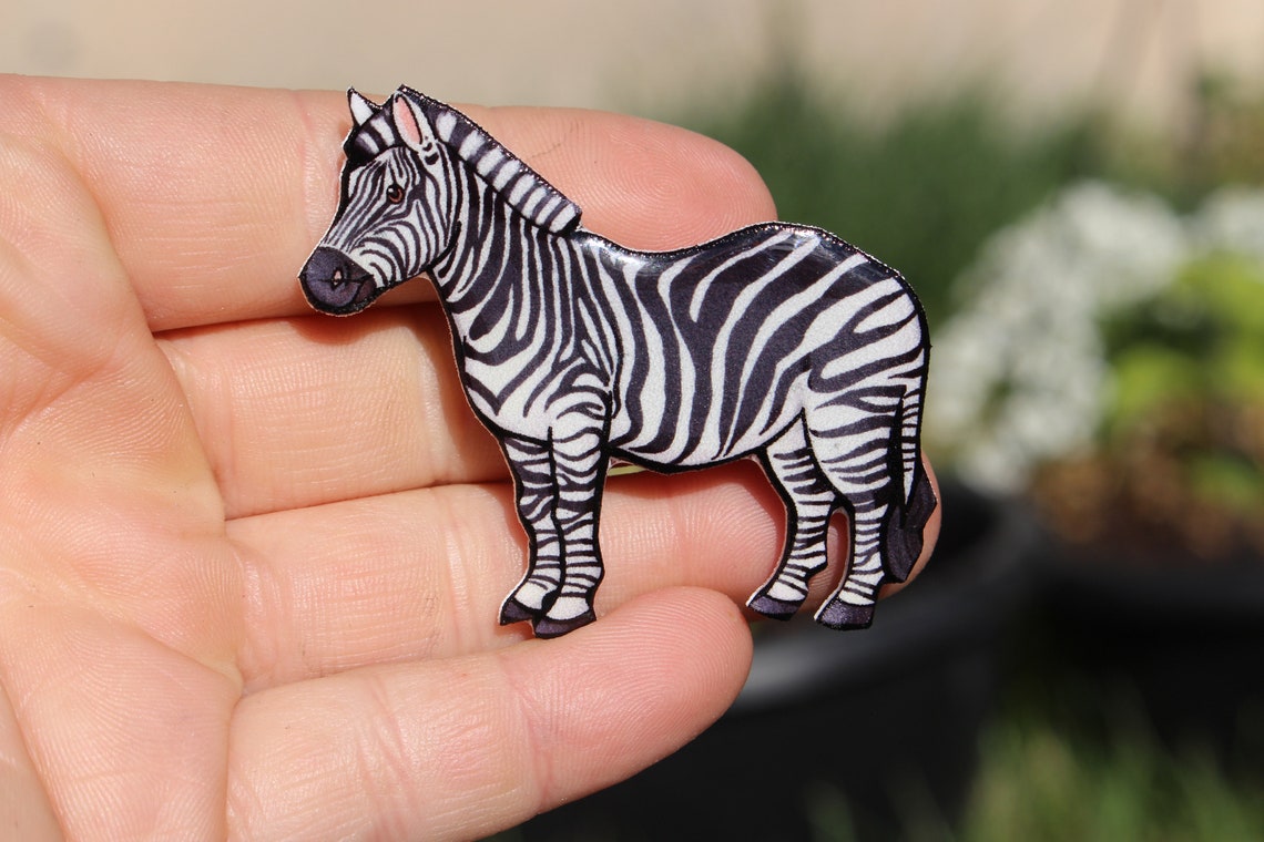 Zebra Gift for Zebra lovers or zoo gifts Cute safari Etsy
