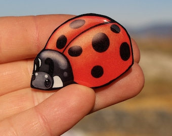 Ladybug magnet: Gift for bug lovers Cute bug Animal magnets for  locker or fridge