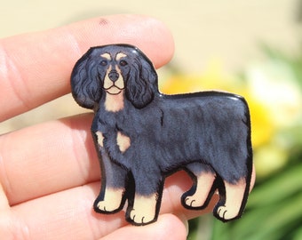 Cocker Spaniel Magnet Gift for dog lovers, vet techs, veterinarians, zookeepers, cute animal magnets for locker or fridge