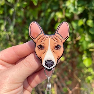VANCA CRAFT Basenji Leather Dog Keychain - Handmade In Japan, Genuine Leather, Collectible Keyring - View #12