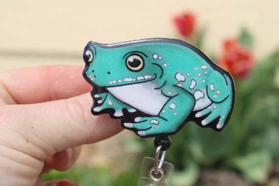 Whites Dumpy Tree Frog Badge Reel Id Holder: Gift for Frog Lovers, Nurses,  Vet Techs, Veterinarians Frog Loss Frog Animal Badge Reels -  Canada