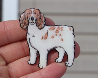 Cocker Spaniel Magnet Gift for spaniel lovers or spaniel loss memorial Cute animal magnets for locker or fridge