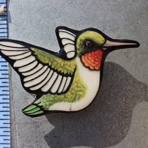 Hummingbird Magnet: Gift for Bird Lovers Teachers - Etsy