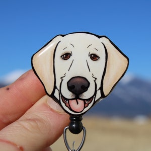 Sharpei Pup Dog Doggy Themed Badge Reel 