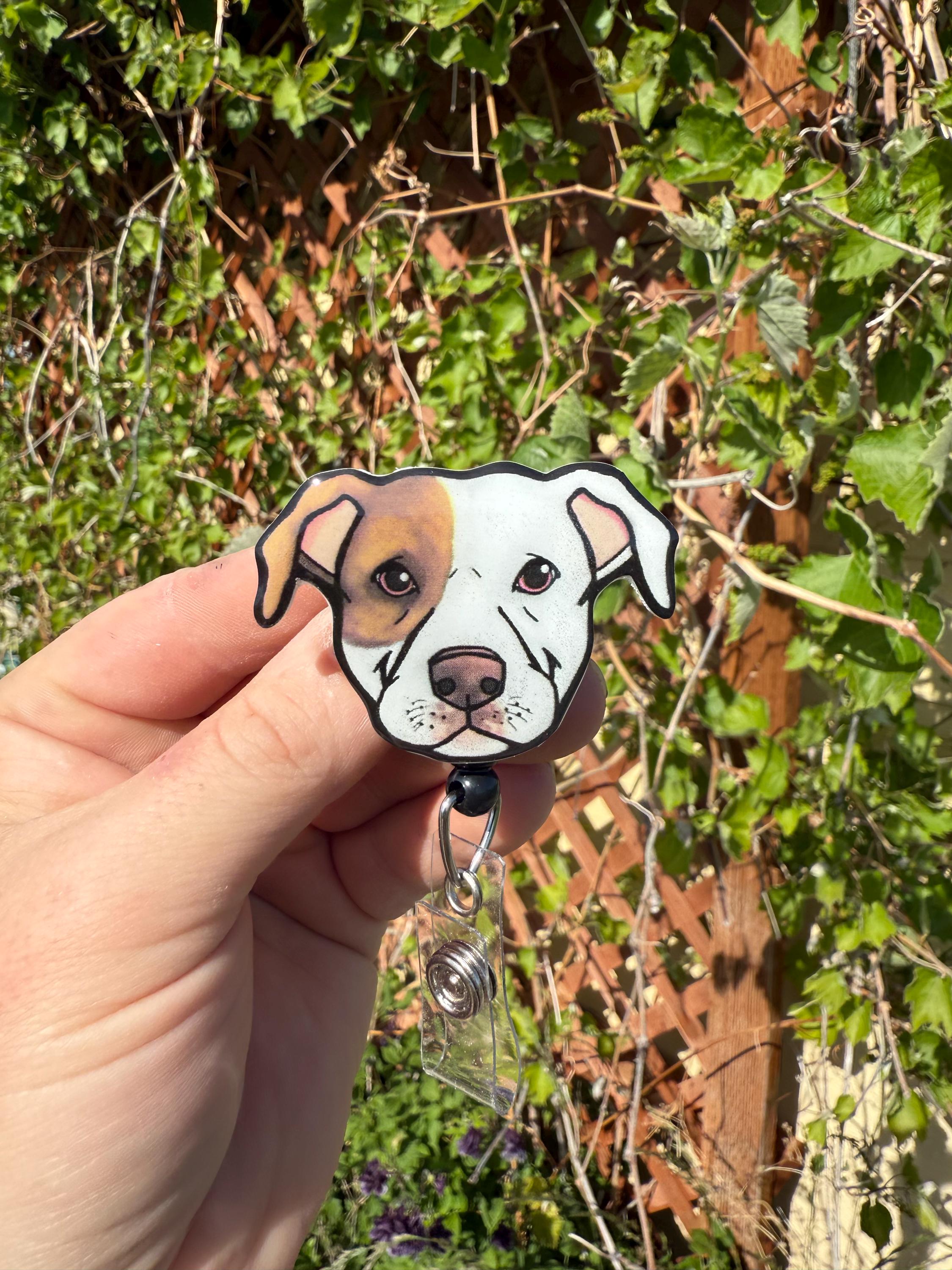 Pitbull Keychain - Etsy