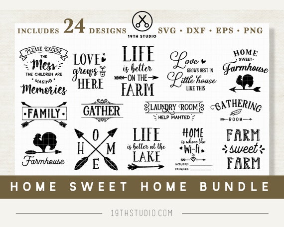 Free Free 284 Home Svg Bundles SVG PNG EPS DXF File