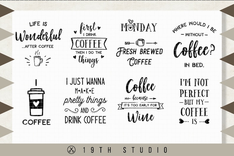 Download Coffee SVG Bundle Coffee svg designs for cricut silhouette ...