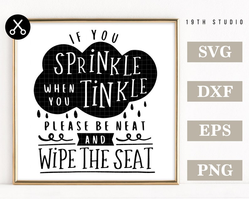 Download Funny Bathroom Sign SVG Bundle SVG for cricut silhouette ...