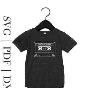 Perfect gemengde SVG | Mixtape | Baby | Biraciaal | Trui volwassenen | pdf dxf | Bestand knippen | Ontwerp maken | DIY-shirt| Cricut | Grafisch kunstwerk