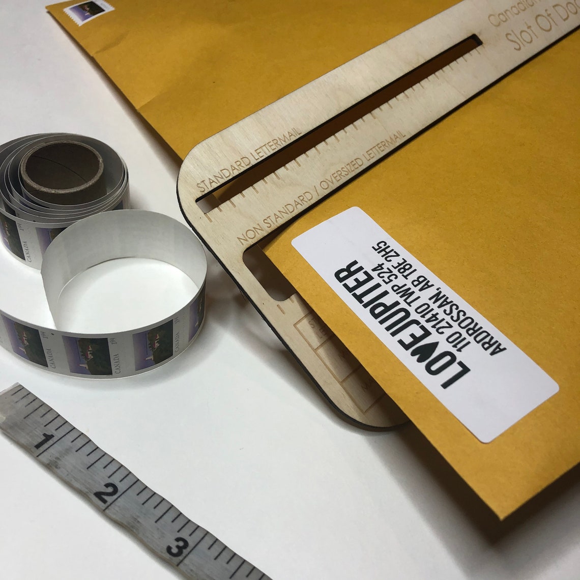 Canada Post Lettermail Size Slot / Slot Of Doom / Mail Etsy
