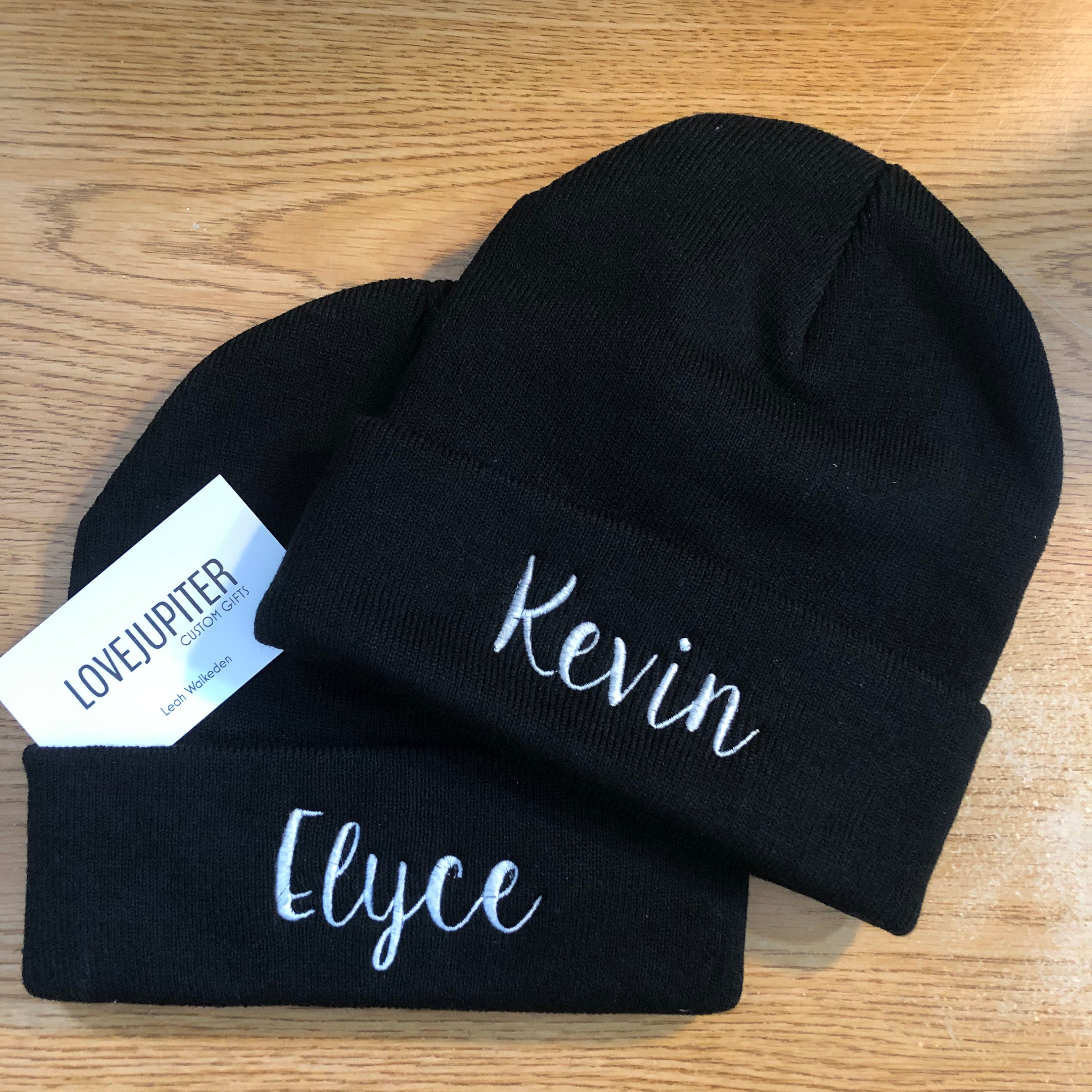 Custom Embroidered Toque / Personal 
