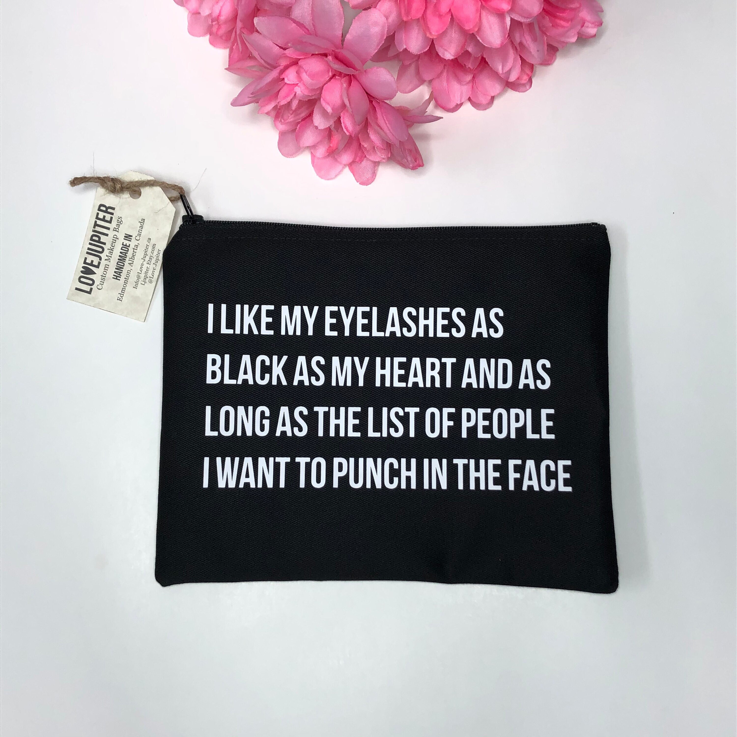 I Like My Eyelashes As Black As My Heart And As Long As The List Of P…