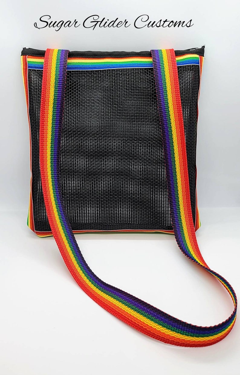 Mesh Nail Trimming Bag Purple Nail Bag Sugar Glider Nail Etsy