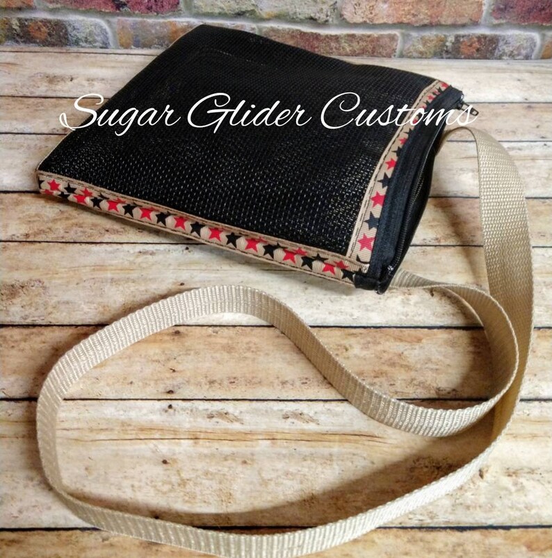 Mesh Nail Trimming Bag Purple Nail Bag Sugar Glider Nail Etsy