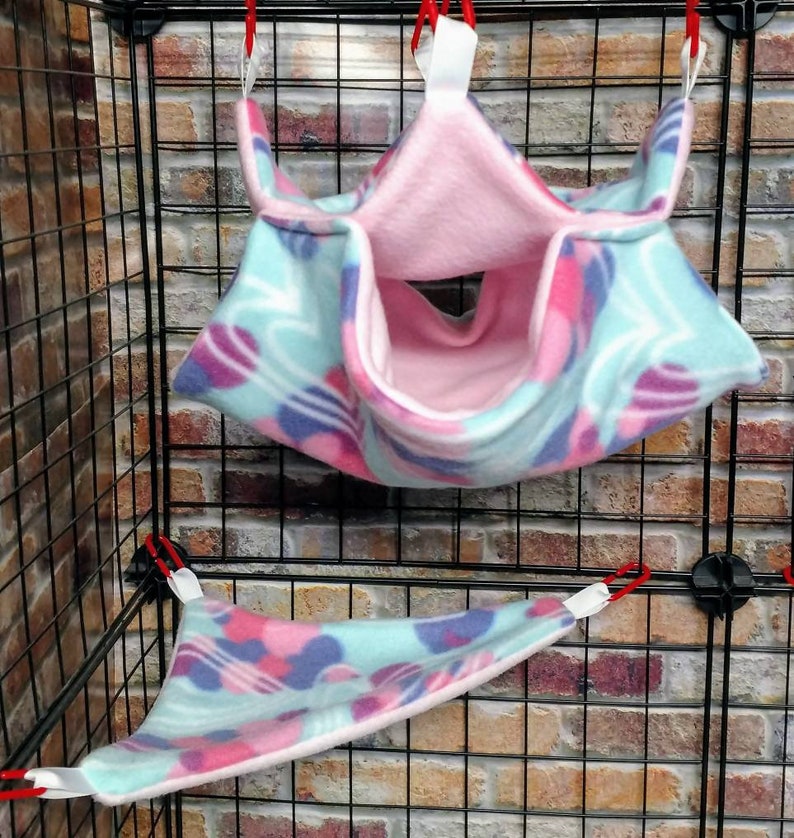 Sugar glider set hearts suggie bedding sugar glider set Etsy