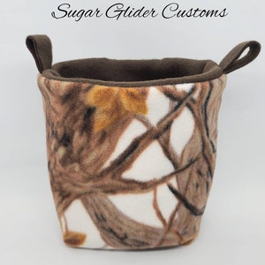 Sugar Glider Sleep pouch, Winter,Hanging cup pouch, bucket pouch, small animal pouch,sugar glider, marmosets, Christmas gift