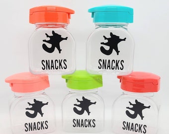 Sugar Glider Treat Container, Small Animal Snacks, Airtight Lid