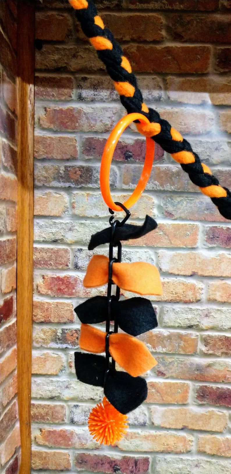 Halloween Braided Rope pulley and reset toyreset toy Etsy