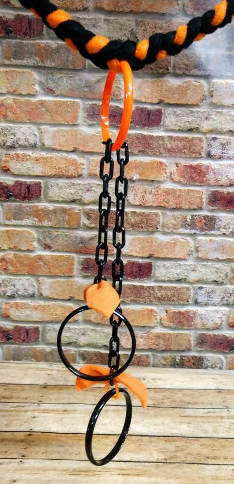 Halloween Braided Rope pulley and reset toyreset toy Etsy