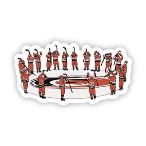 Carolina Hurricanes Storm Surge Sticker
