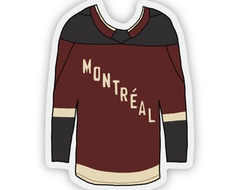 Montréal Women's Original Hockey Jersey Sticker