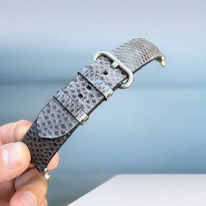 sky blue watch strap created by nature. a perfect gift for friends and loved ones. suitable for classic and smart watches