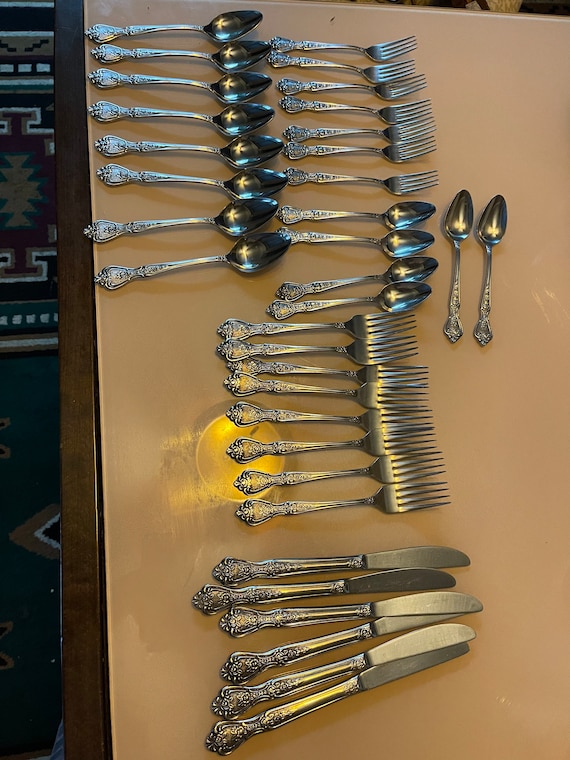 Normandy Japan Stainless Flatware Etsy