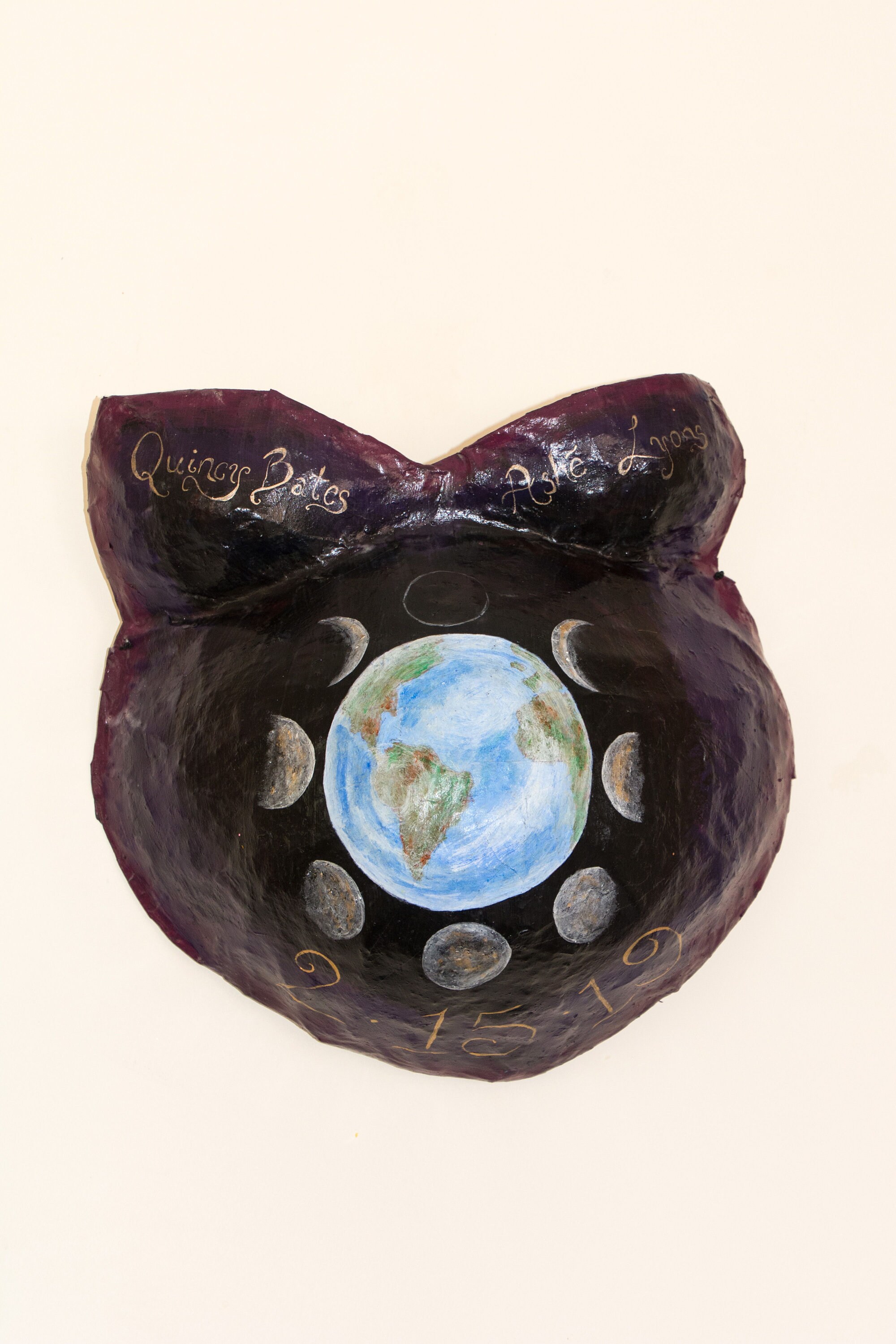 Earth and Moon Pregnancy Belly Cast Art - Etsy
