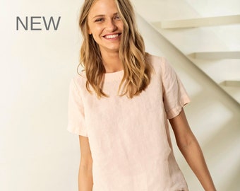 ladies linen summer tops