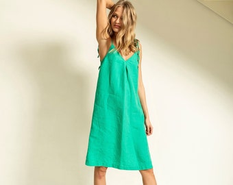 linen sundress