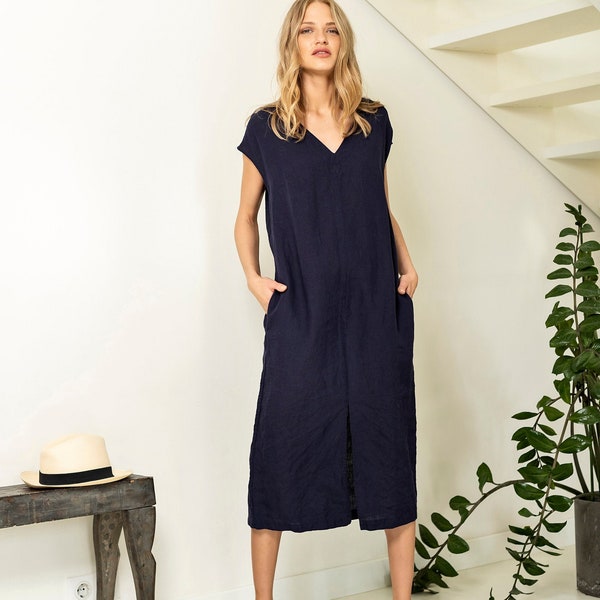 Luxury Boho Cotton &  Linen Dress