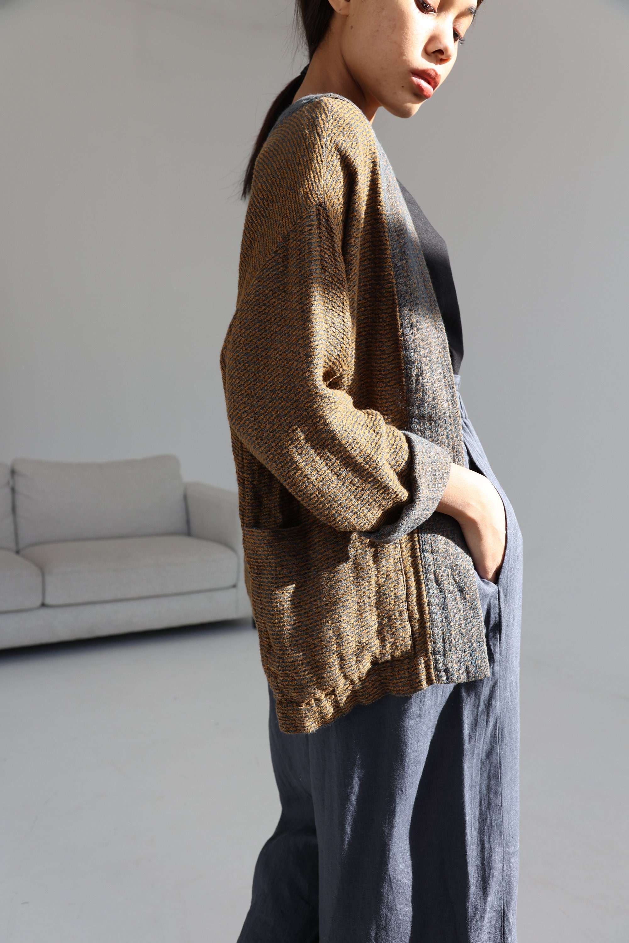 linen kimono jacket