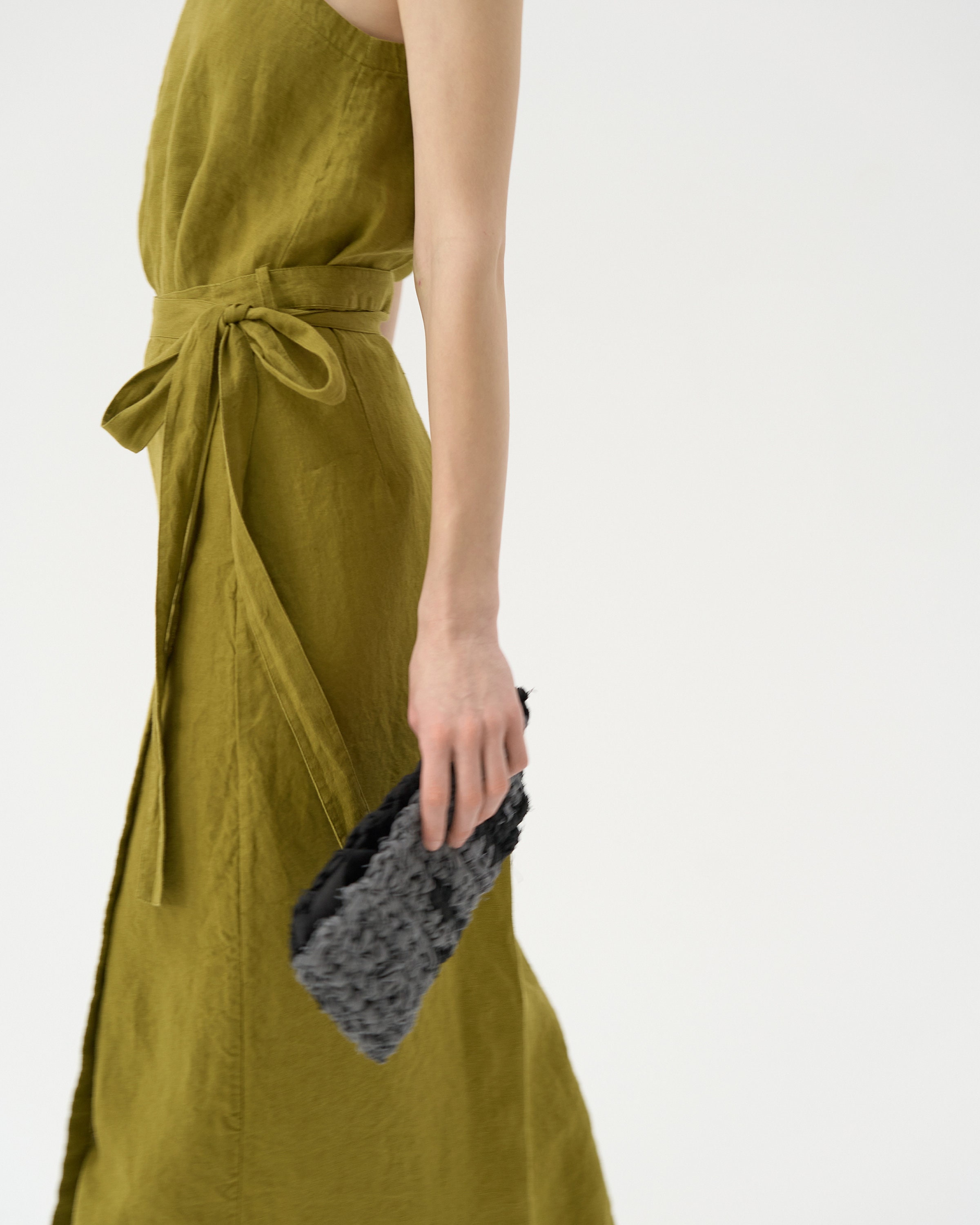 Linen Wrap Skirt Long Linen Skirt Maxi Apron Skirt High Etsy