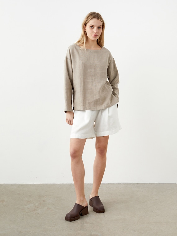 Long t shirt with cheap slits
