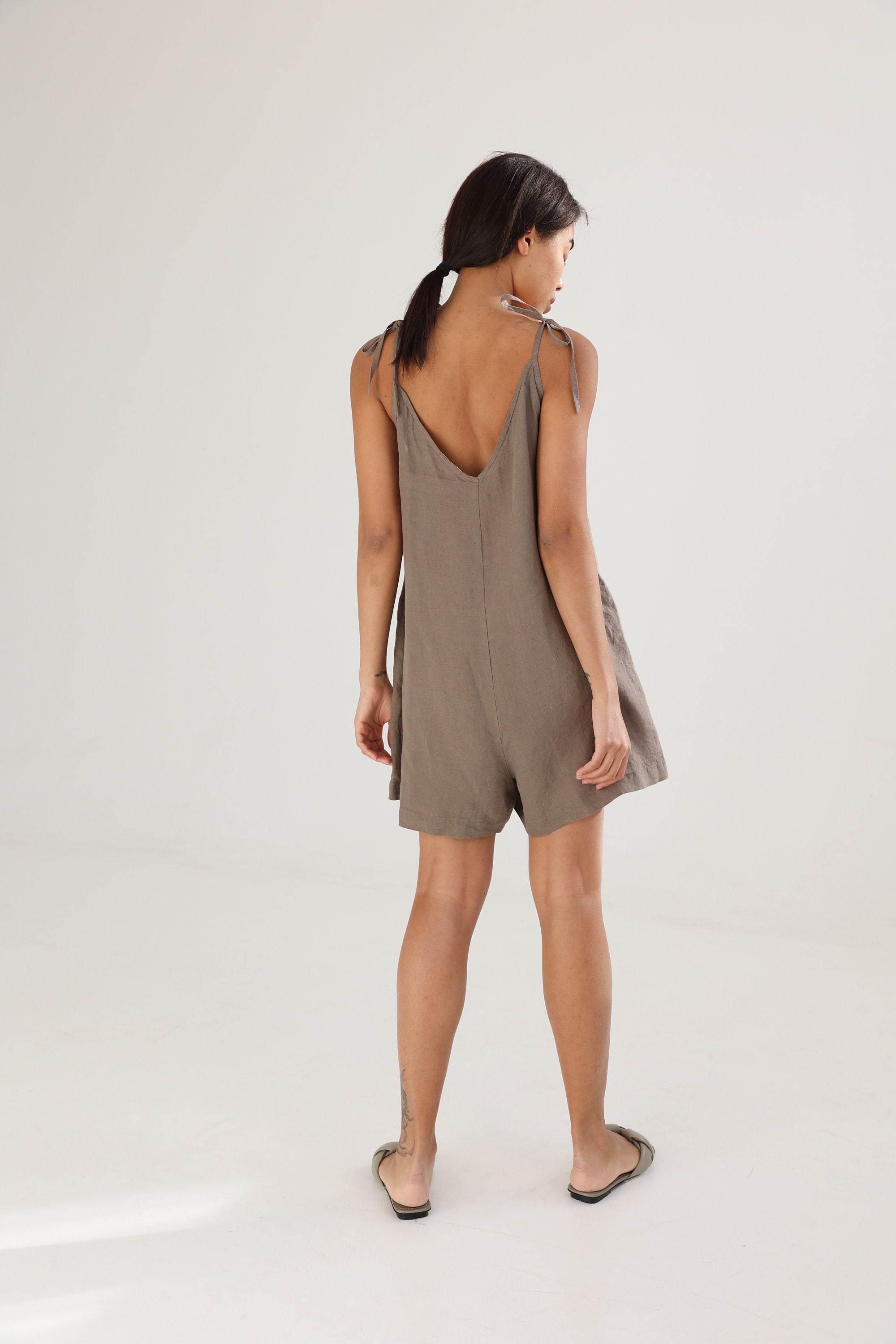 linen playsuit