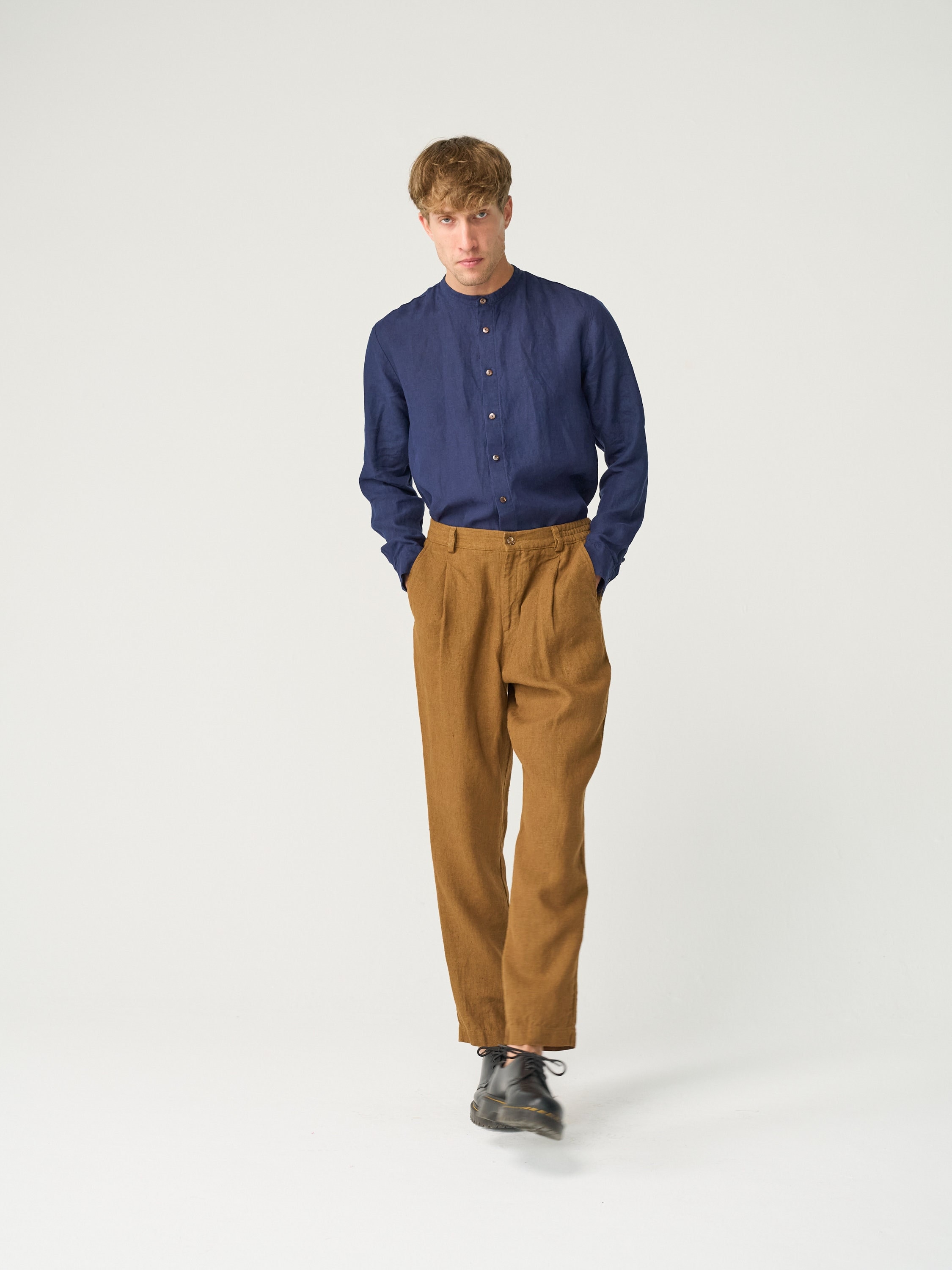 A．PRESSE「Dead Stock Linen Trousers」size1 A.PRESSE Dead Stock Linen Trousers – unexpected store