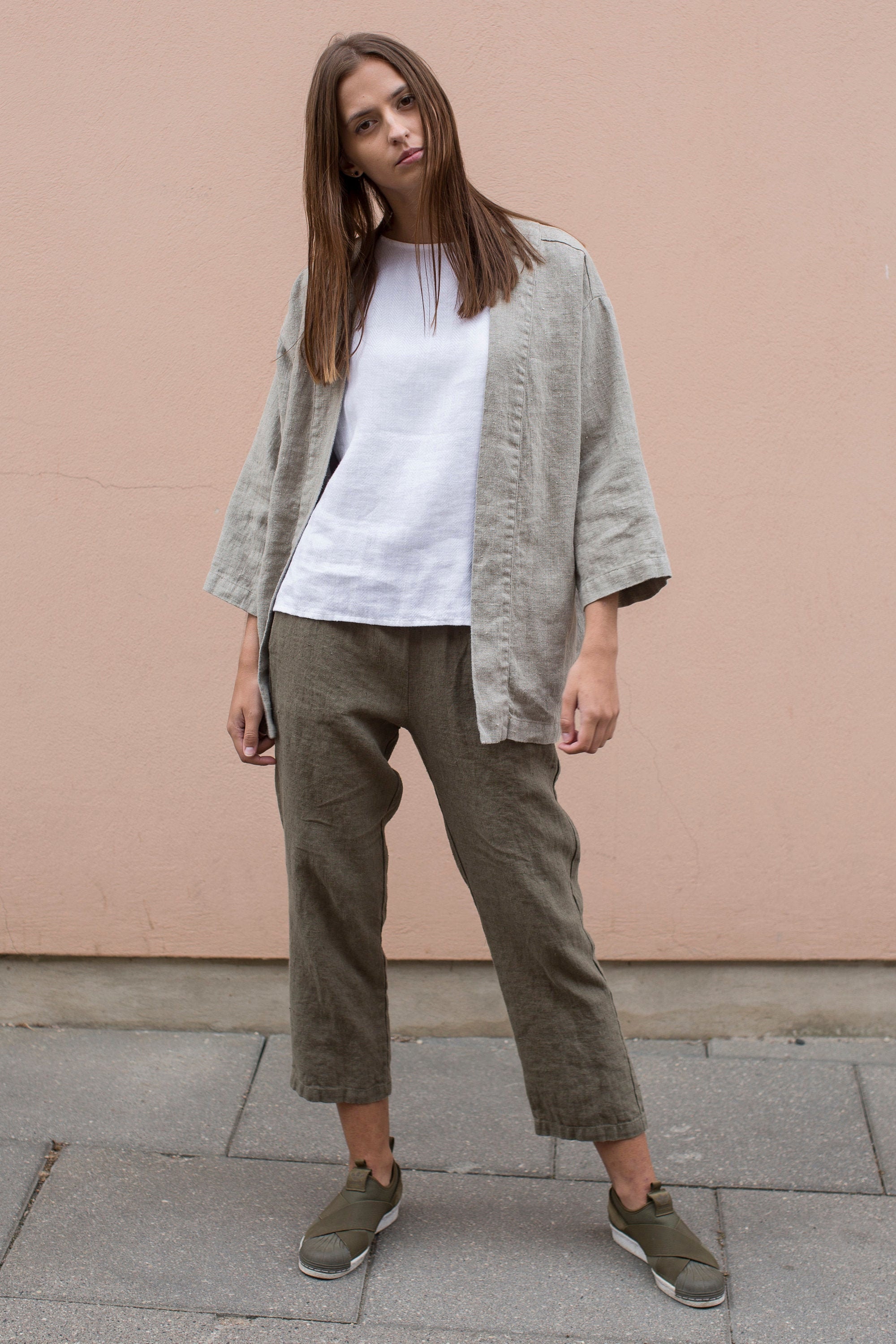 linen kimono jacket