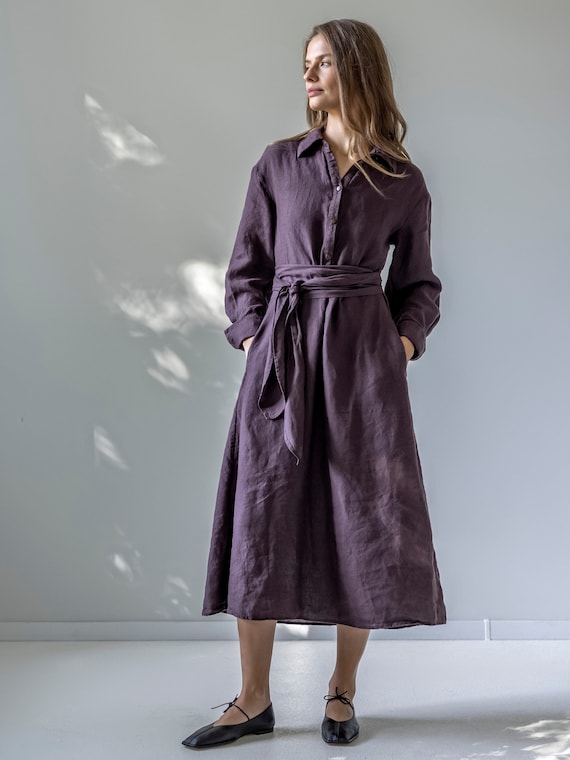 2018 linen dresses Bella Linen Dress White – Sunday St Tropez