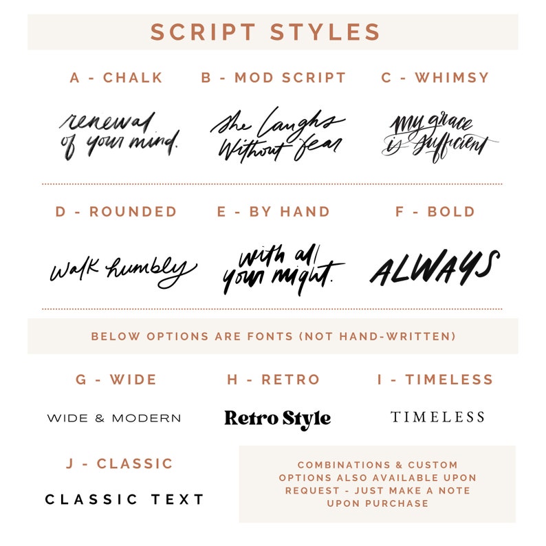 Your Custom Hand-lettered Quote, Hand Lettering, Scripture, Printable ...