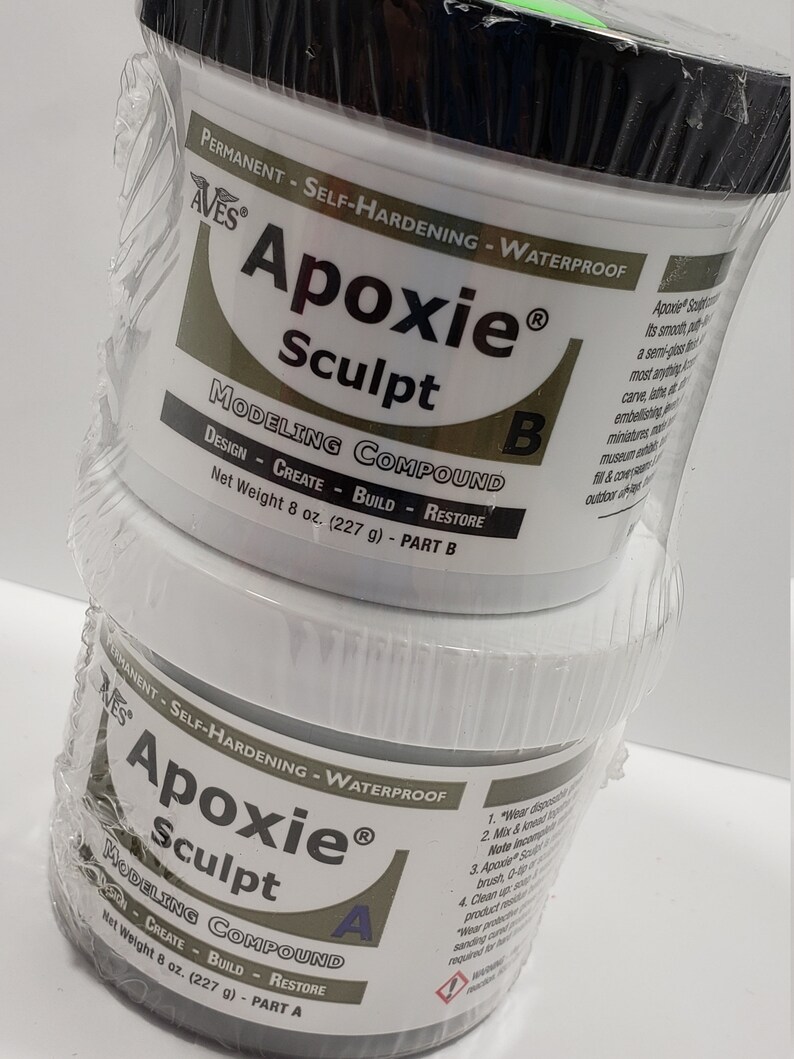 Apoxie Sculpt 2 Part Modeling Compound A & B 1Pound Natural Etsy