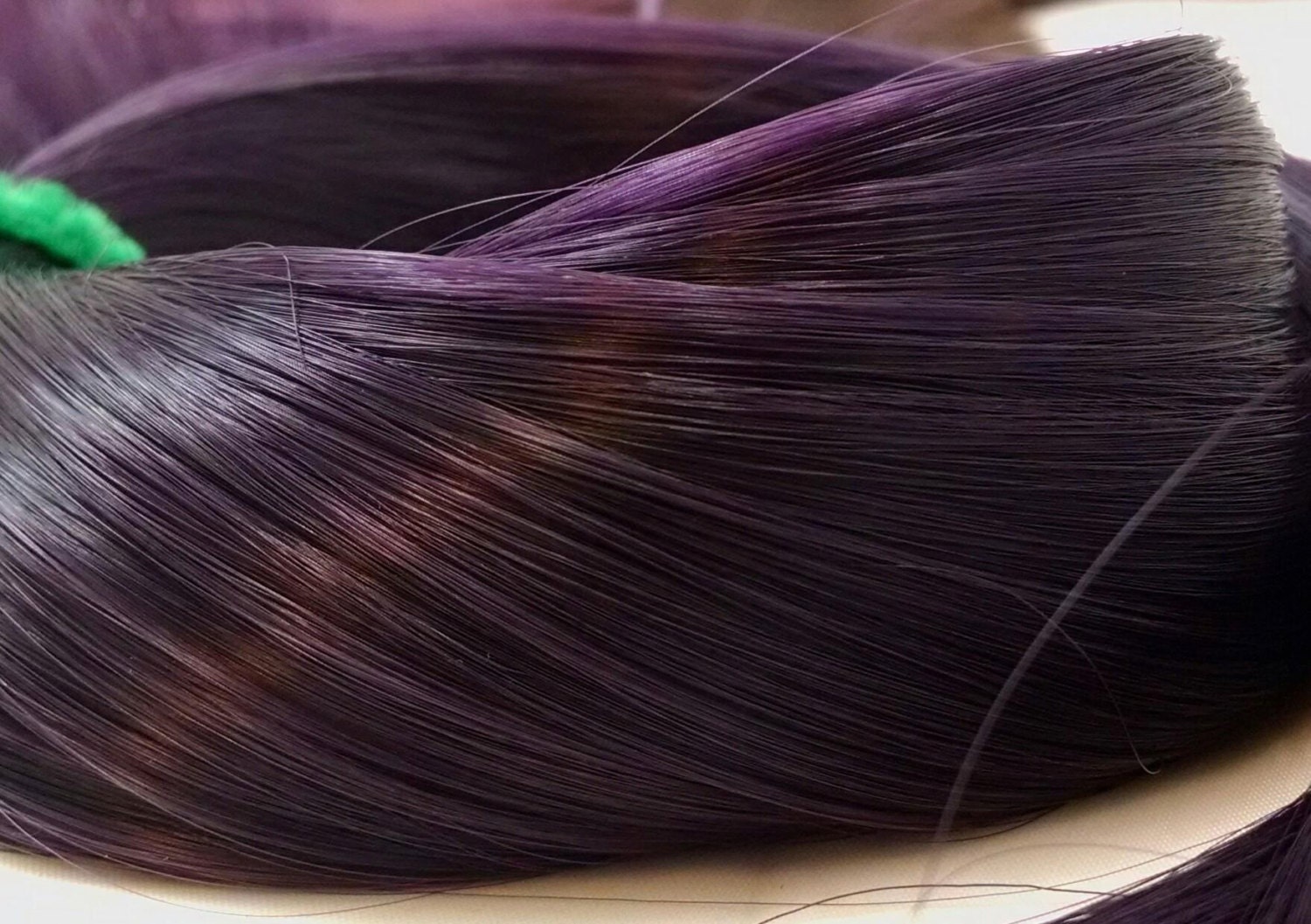 TDP Nylon Grapes of Wrath Dark Purple High Quality Nylon Doll Hair Ha…