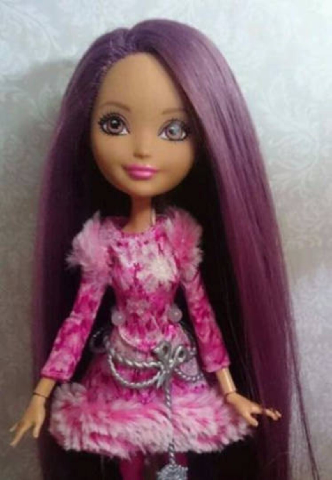 TDP Leela Mauve Purple Doll Hair Hank for Rerooting Barbie® | Etsy